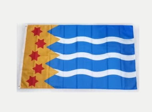 Grote vlag Oldambt (150x90cm), Ophalen of Verzenden, Nieuw