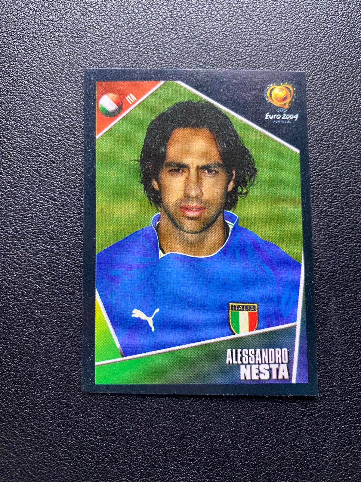 Alessandro Nesta - Italië - Panini Euro 2004, Ophalen of Verzenden, Zo goed als nieuw, Sticker