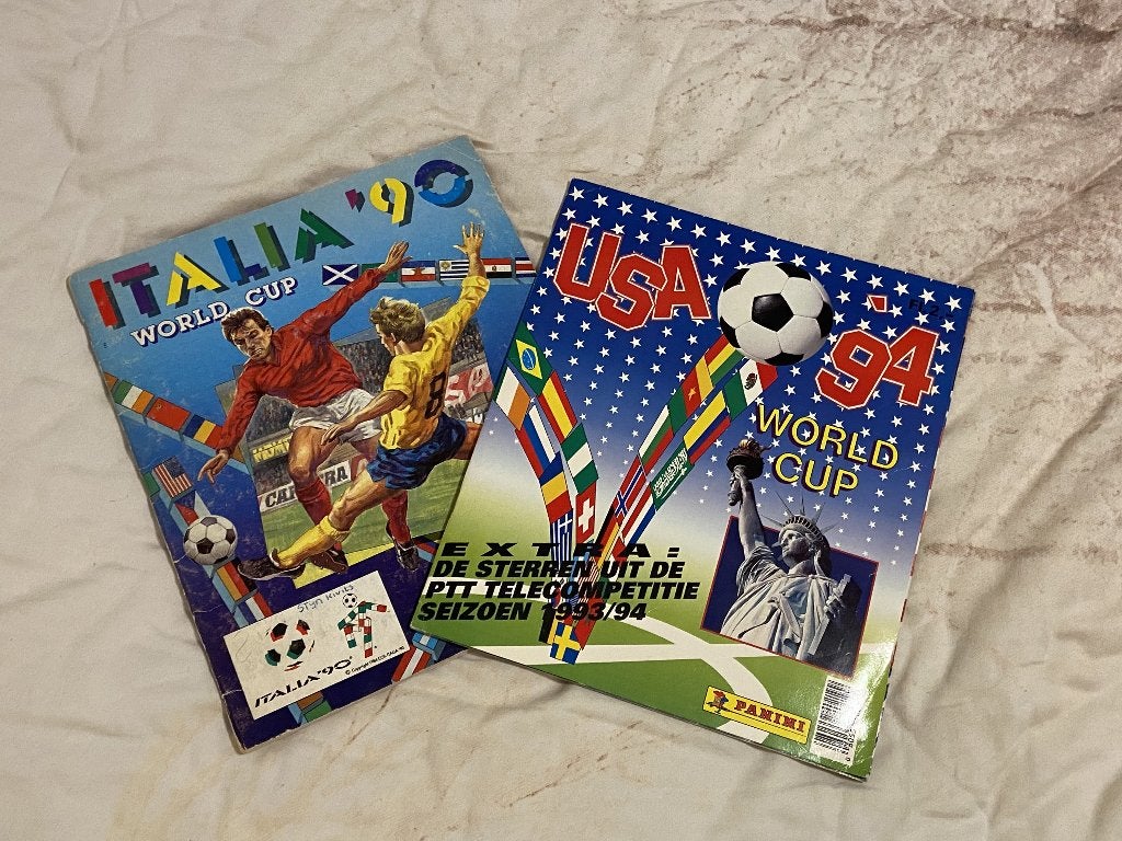 Panini Plaatjes WK 90 & WK 94 Aangeboden/Ruilen, Ophalen of Verzenden, Zo goed als nieuw, Buitenlandse clubs, Poster, Plaatje of Sticker