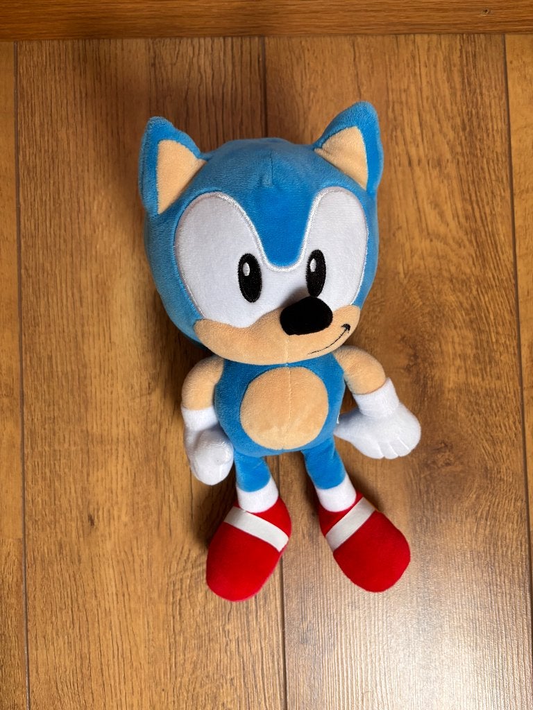 Knuffel Sonic, Overige karakters, Overige typen, Blauw, Ophalen of Verzenden