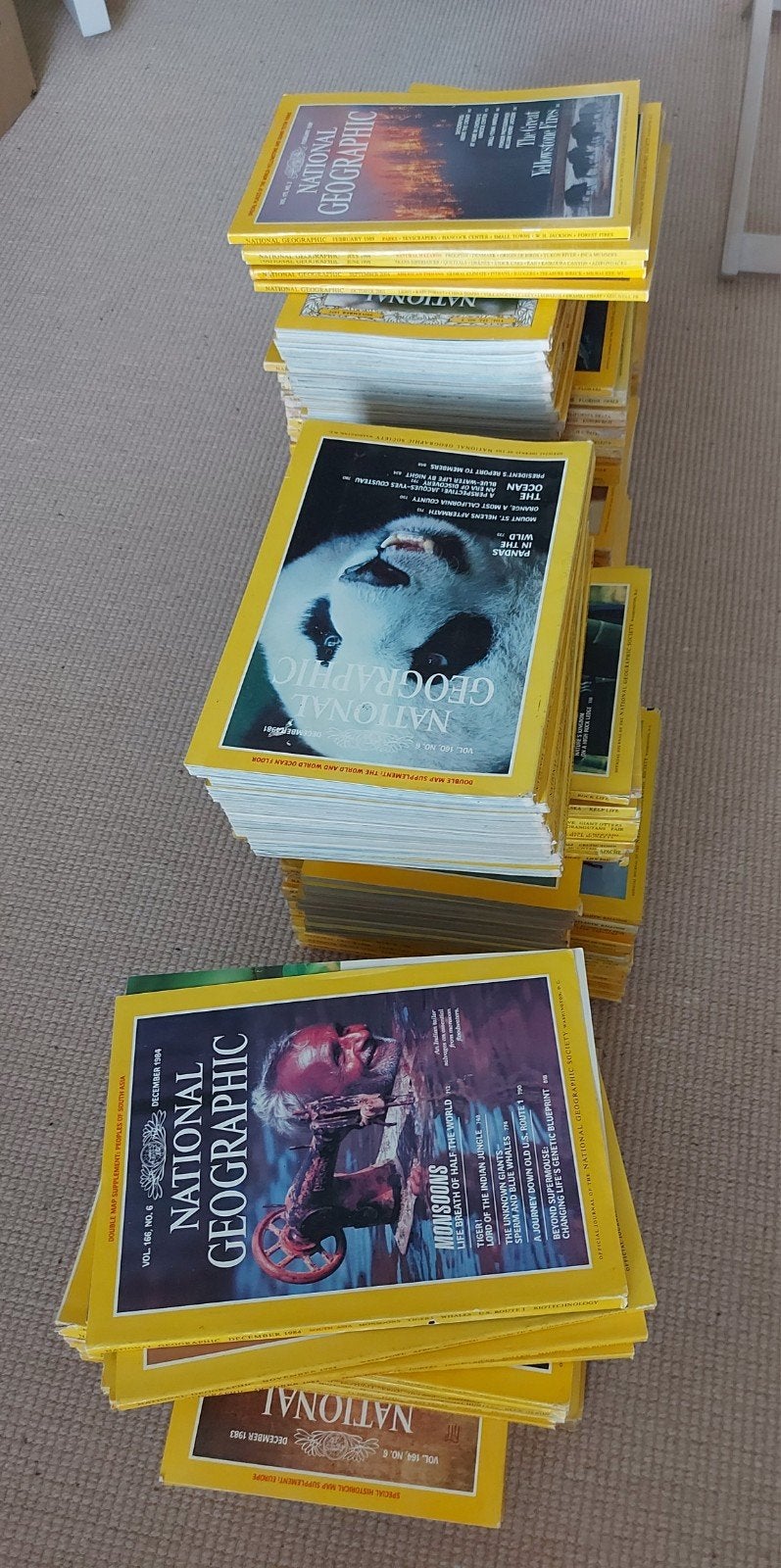 National Geographic USA Engels 1934-2001, Ophalen of Verzenden, Gelezen, Overige typen