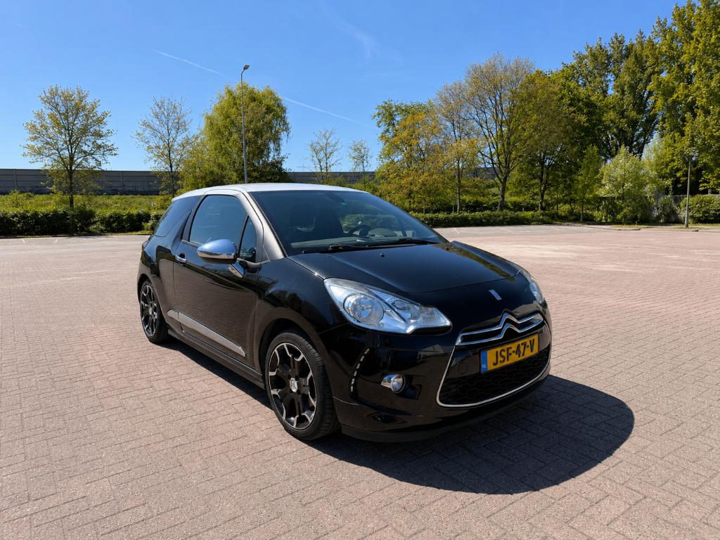 Citroën DS3 1.6 THP 110KW 2014 Zwart, Euro 5, Zwart, Alcantara, Zwart