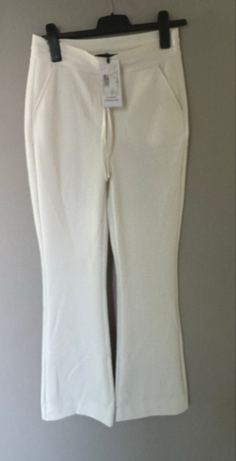 Studio Anneloes Flair bonded drawstring broek S Ecru, Overige kleuren, Nieuw, Ophalen of Verzenden, Maat 36 (S)