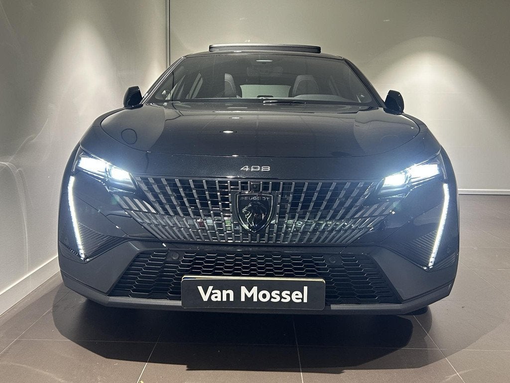 Peugeot e-408 GT Avantage 58 kWh | PANORAMADAK | FOCAL HI-FI, Auto's, Peugeot, 12 maanden, Automatische klimaatregeling, 213 pk