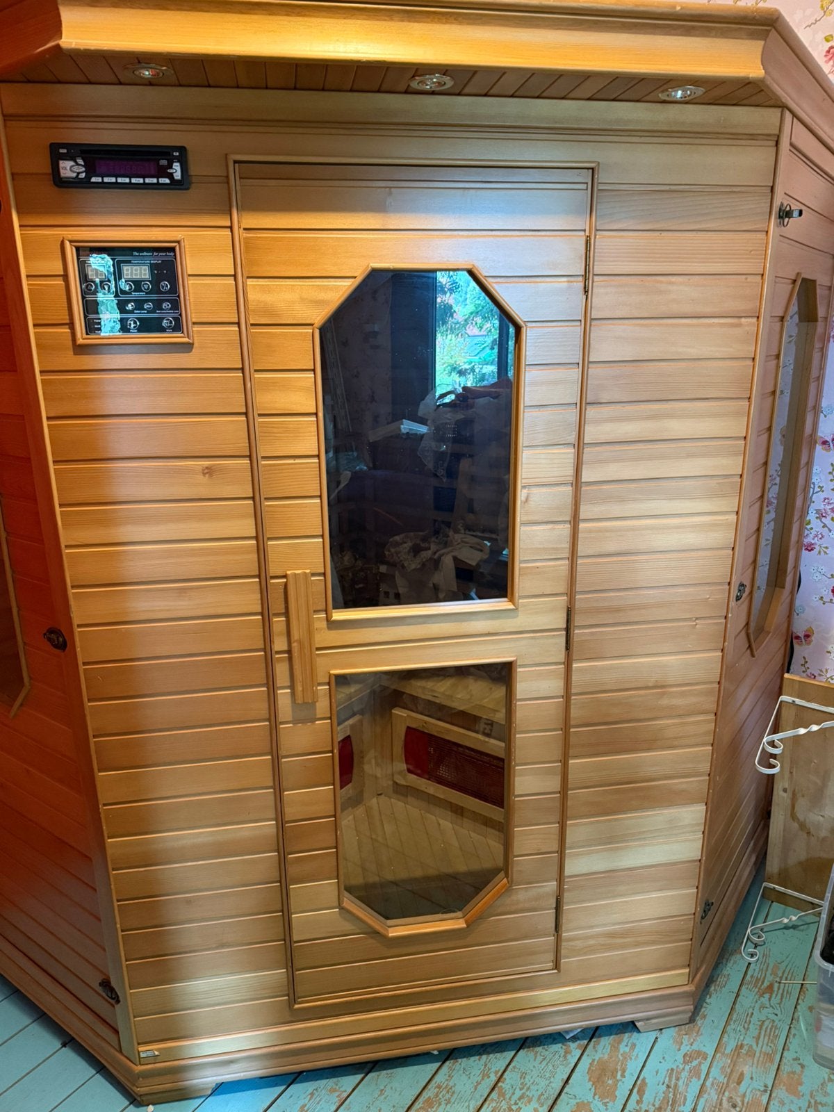 InfraMaxx 4-persoons infraroodsauna, Ophalen, Gebruikt, Complete sauna