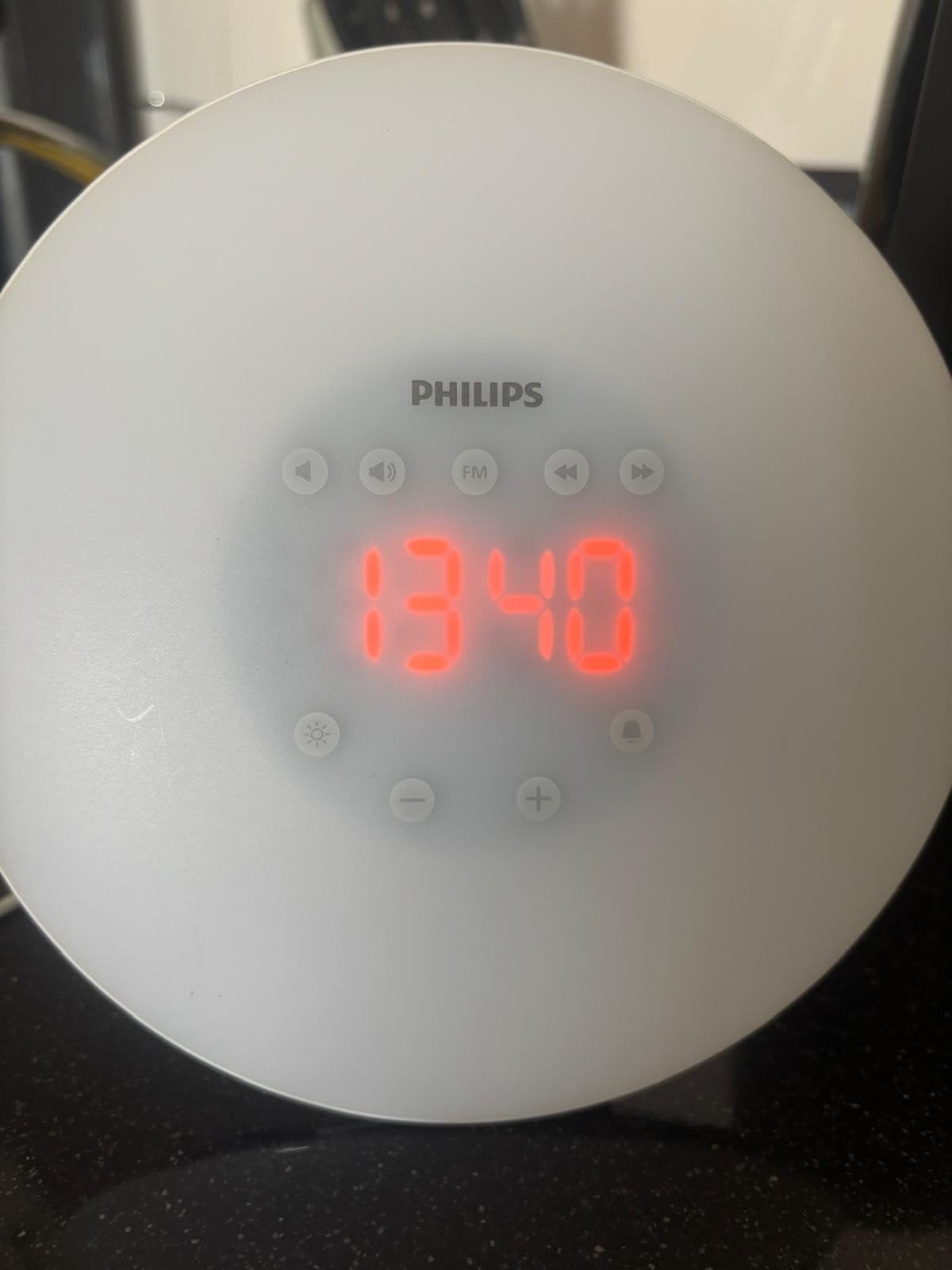 Philips Wake-up Light HF3505, Witgoed en Apparatuur, Ophalen of Verzenden, Gebruikt, Digitaal