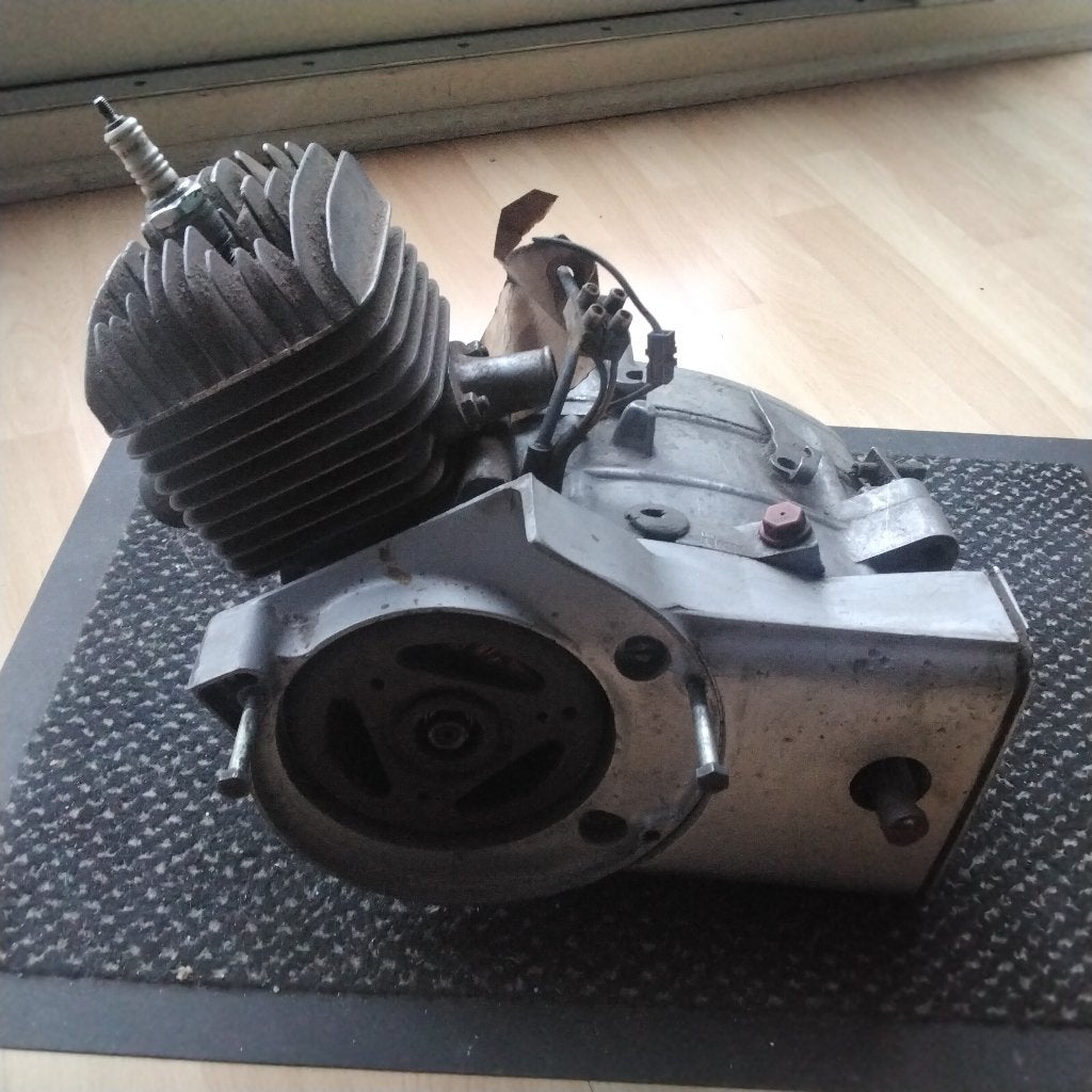 Zundapp blokje met geforceerde koeling 1967 model 266-50 3 v, Ophalen of Verzenden, Gebruikt, Blok