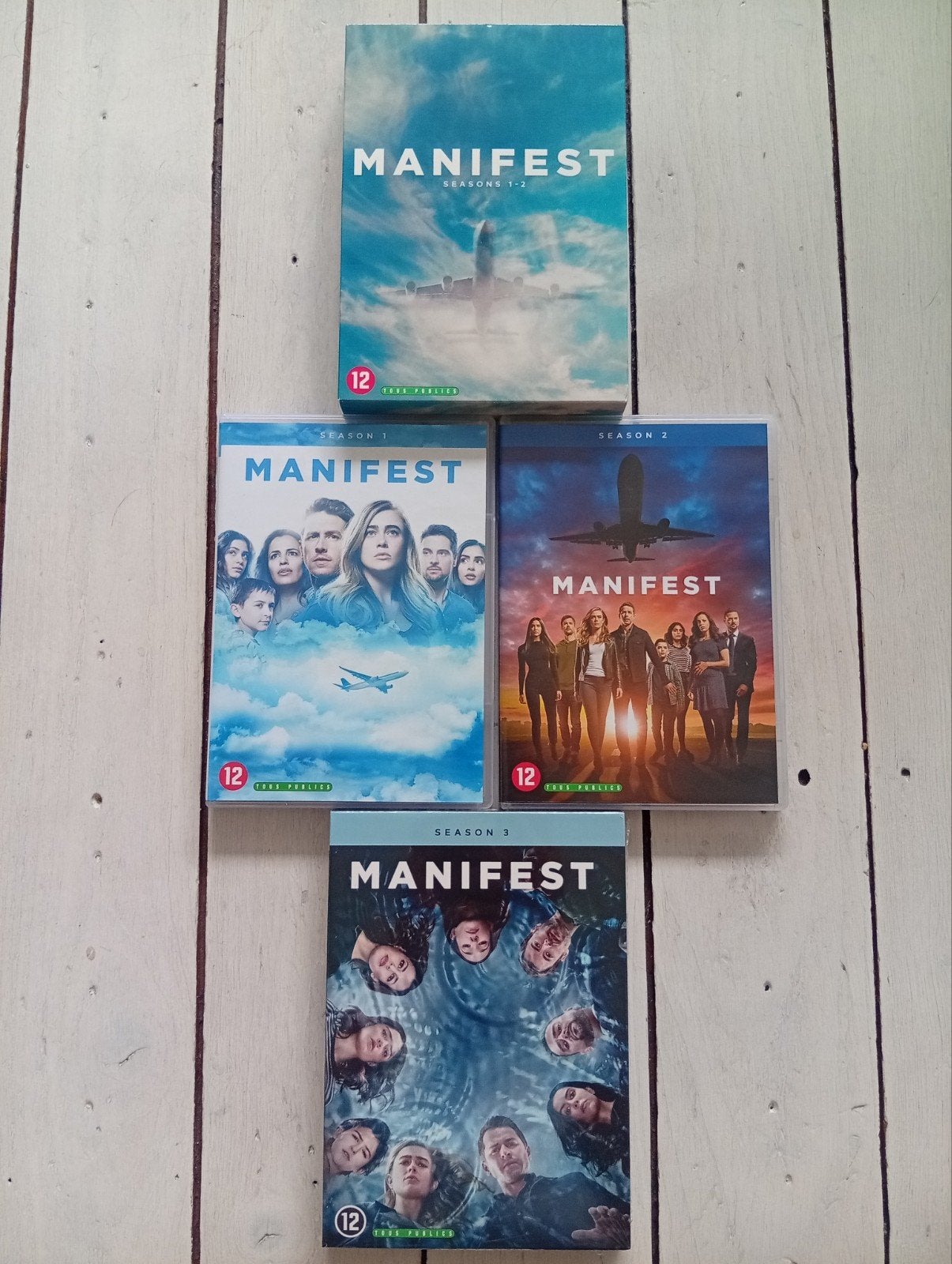 Manifest Seizoenen 1, 2 en 3 DVD Boxset - Zo goed als nieuw, Cd's en Dvd's, Dvd's | Tv en Series, Engels, Drama, Ophalen of Verzenden