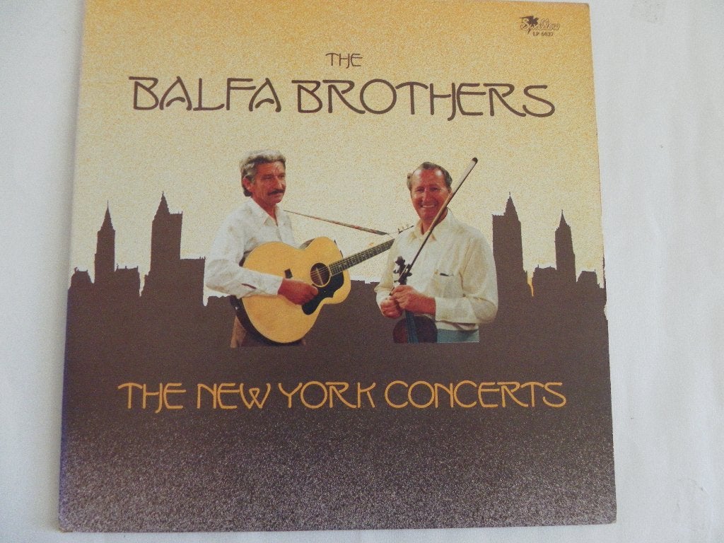 LP The Balfa Brothers - The New York Concerts, Ophalen of Verzenden, Zo goed als nieuw, 12 inch