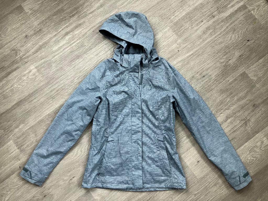 Blauwe regenjas dames maat S, Caravans en Kamperen, Regenkleding, Ophalen of Verzenden, Zo goed als nieuw, Regenjas, Dames
