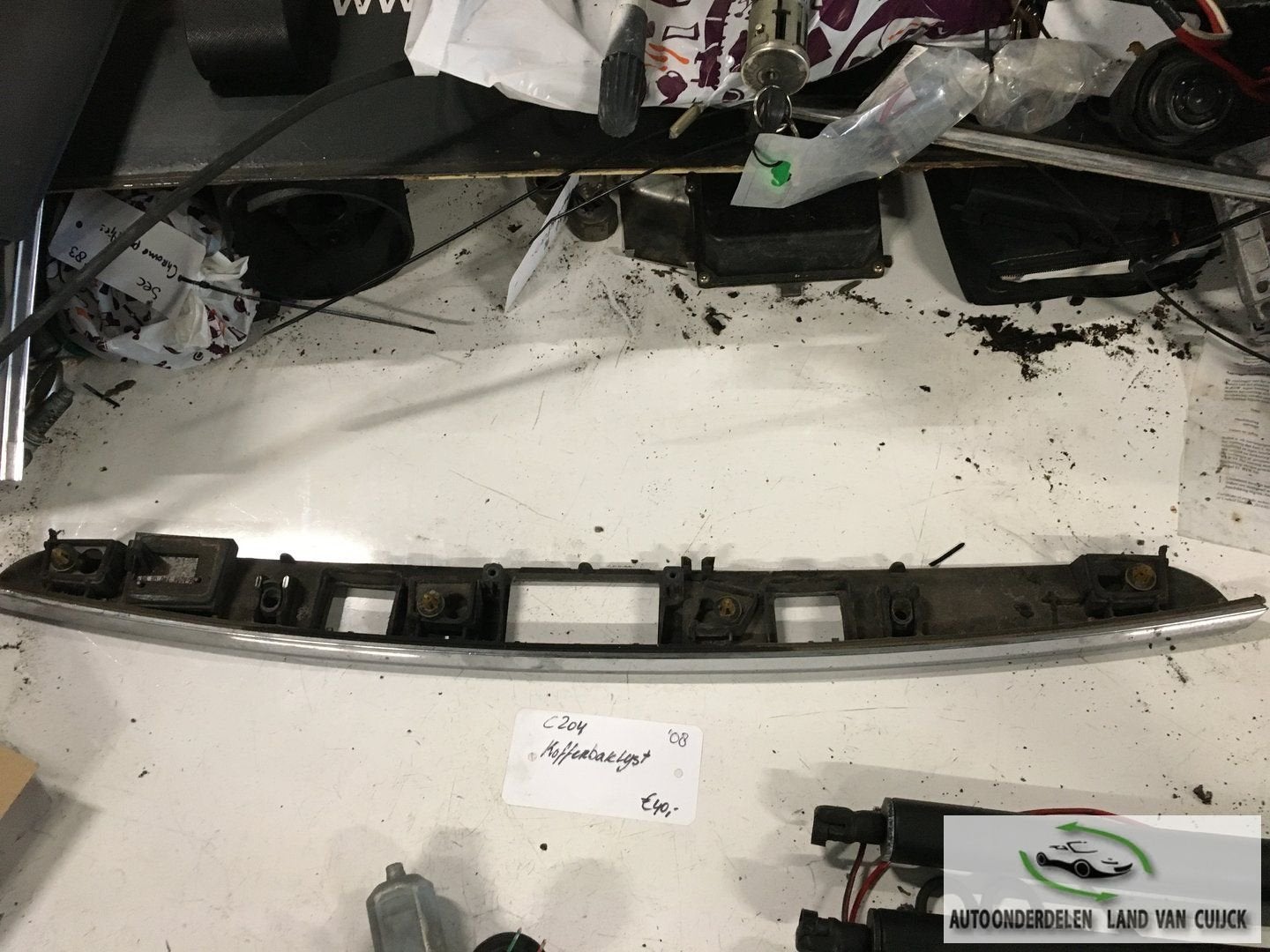 Mercedes C204 2008  achterklepLijst, Gebruikt, -, -, Ophalen of Verzenden