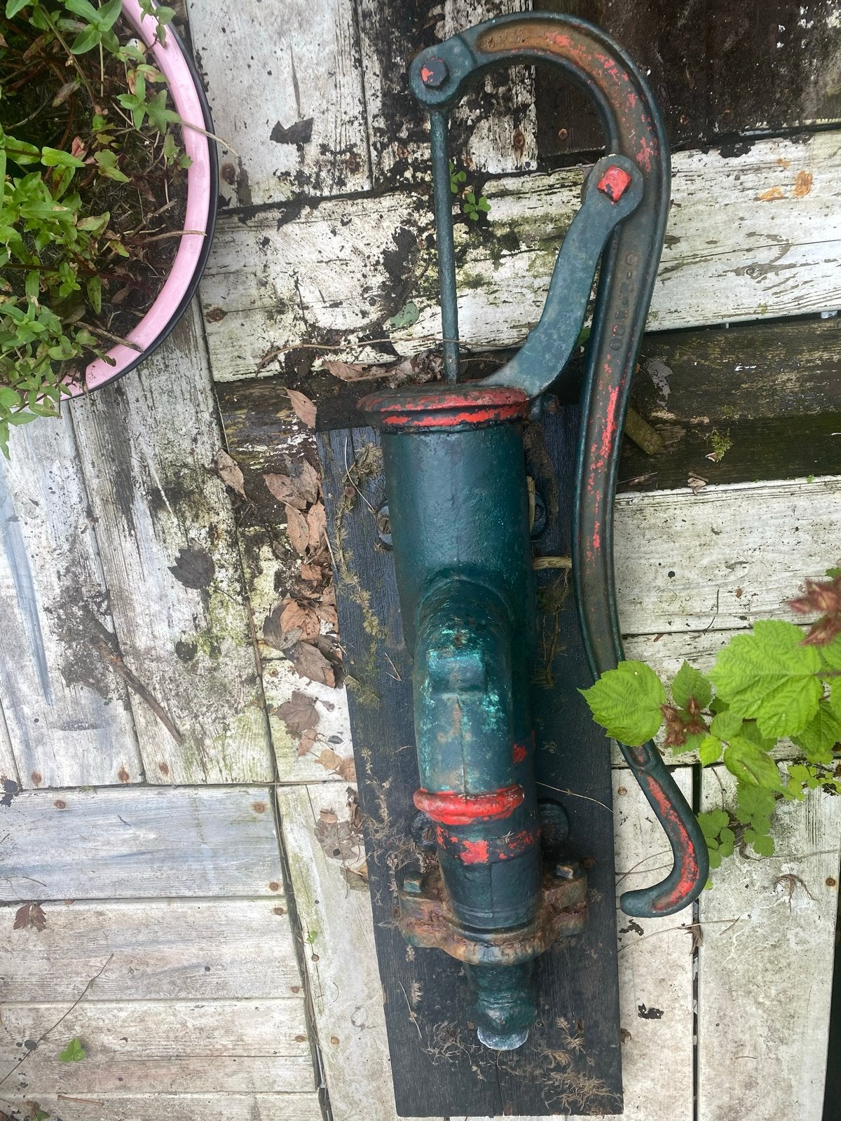Antieke handpomp - Decoratieve waterpomp, Tuin en Terras, Waterpompen, Ophalen, Gebruikt, Handmatig, Overige typen