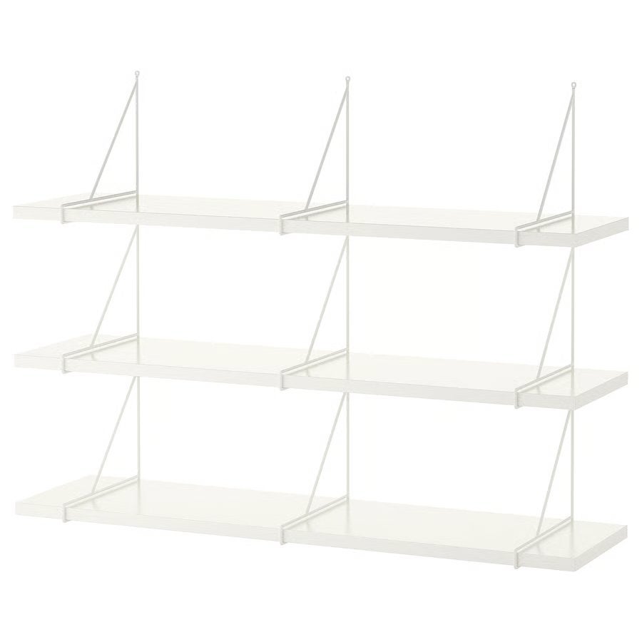 Wandplanken boekenplanken IKEA wit 120x30cm, Ophalen, Nieuw