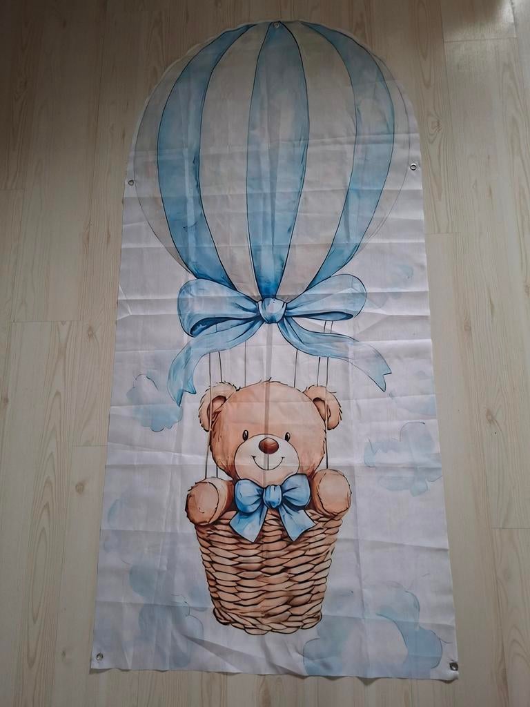 Versiering babyshower jongen "we can bearly wait", Ophalen of Verzenden, Lamp