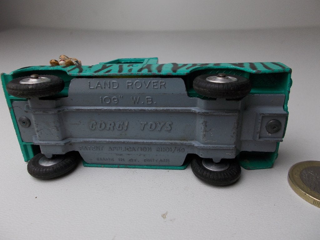 1969 Corgi Toys Giftset 14. DAKTARI LAND ROVER + TIGER!, Ophalen of Verzenden, Zo goed als nieuw, Auto, Corgi