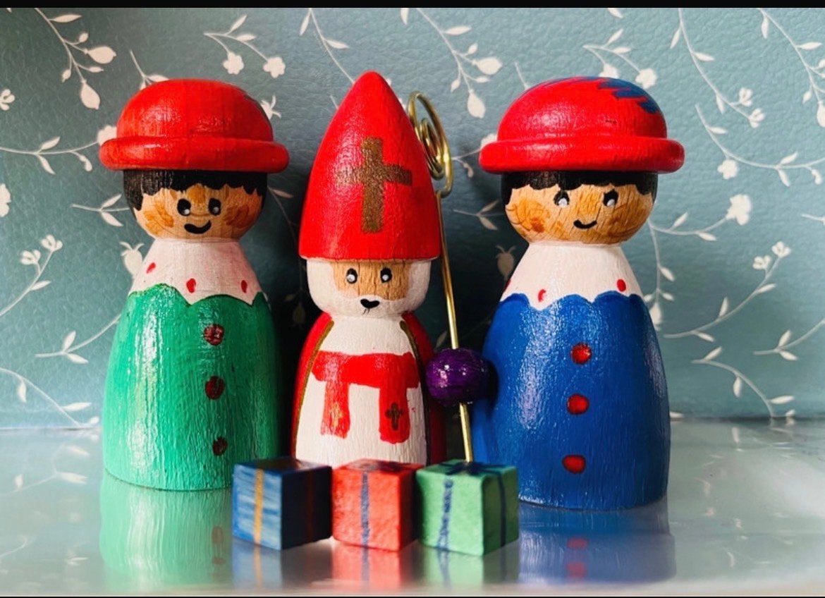 Sint en piet poppetjes., Diversen, Ophalen of Verzenden, Nieuw