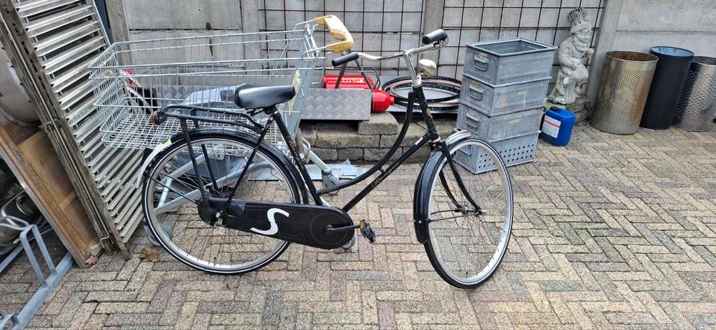 Omafiets, Ophalen, Gebruikt