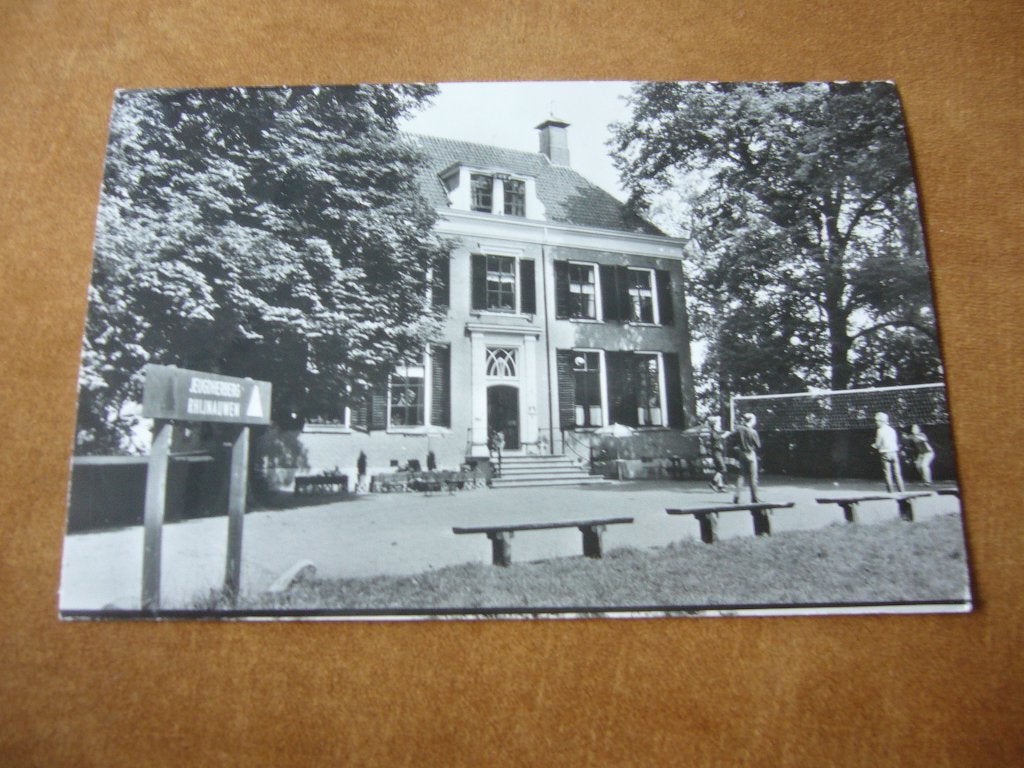 BUNNIK =  JEUGDHERBERG RHIJNAUWEN, Verzenden, 1940 tot 1960, Ongelopen