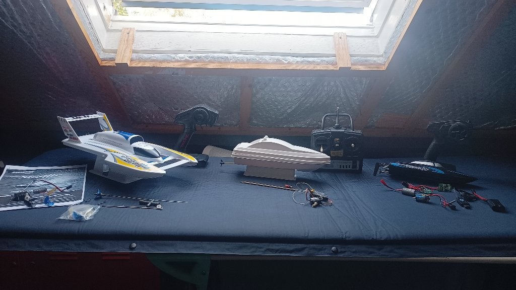 Rc bootjes voor opbouw, reparatie, kleinigheidje, Ophalen of Verzenden, Zo goed als nieuw, 1:32 tot 1:50, Overige merken