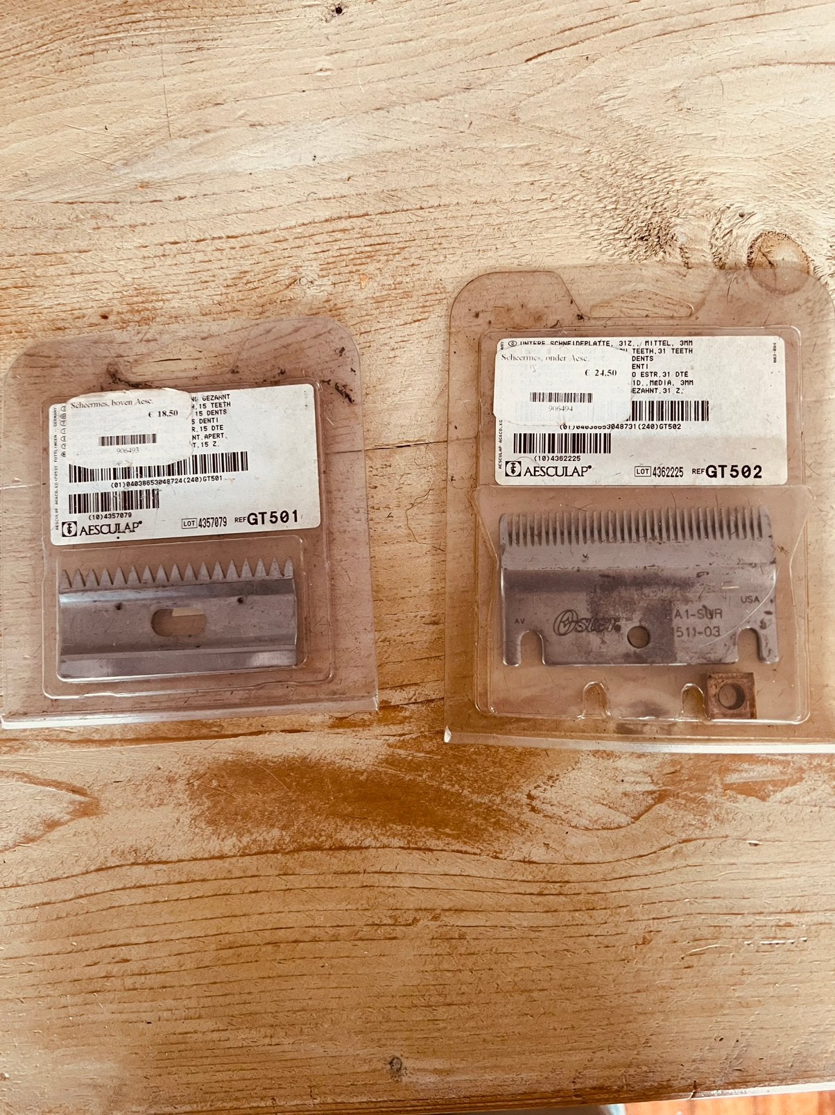 Aesculaap Econom scheermessen 30 euro, Dieren en Toebehoren, Ophalen of Verzenden, Zo goed als nieuw