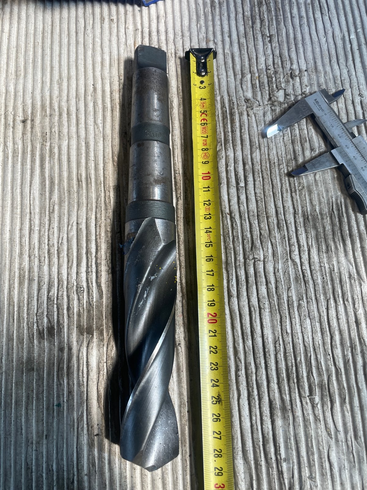 35 mm HSS Spiraalboor met MC4 Conus, Ophalen, Gebruikt, Overige typen