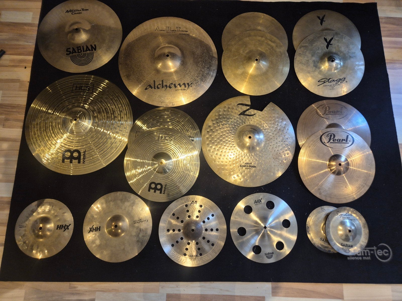 Diverse bekkens cymbals drumspullen hardware, Ophalen of Verzenden