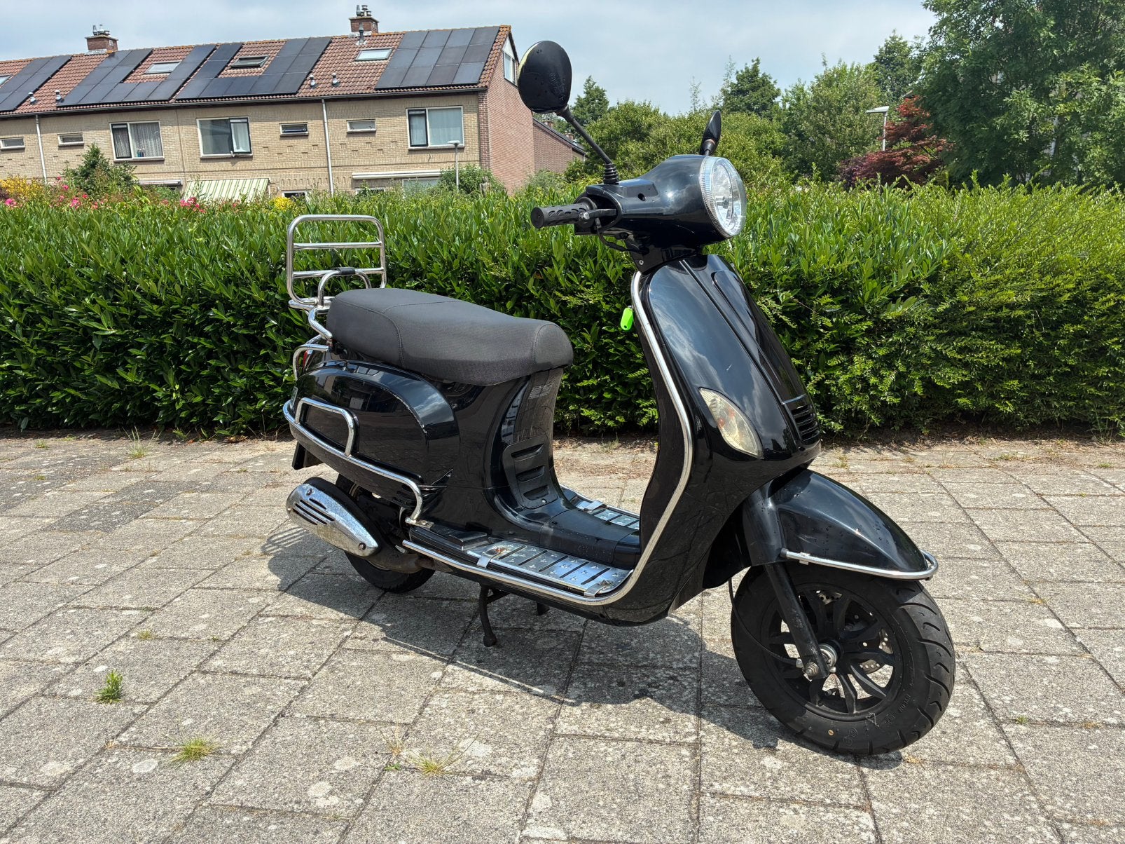 ‼️ Vespa Look scooter ‼️ Goed onderhouden, Gebruikt, Benzine, Ophalen, Overige merken