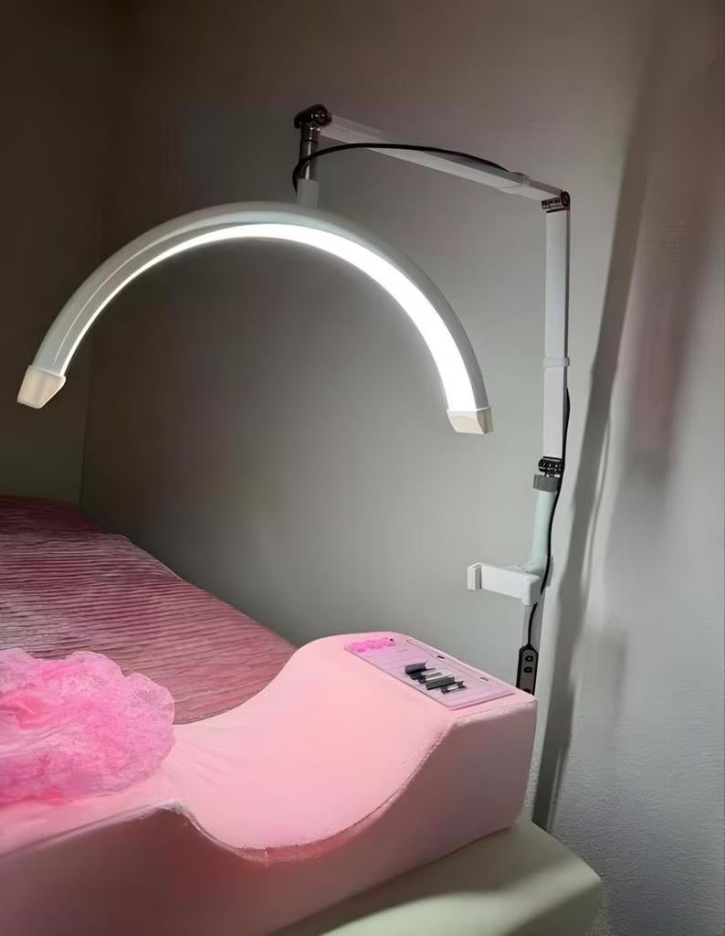 ACTIE!! Witte Moonlight Halve Maan Beauty Lamp – Nieuw, Ophalen of Verzenden, Nieuw, Metaal, 150 tot 200 cm