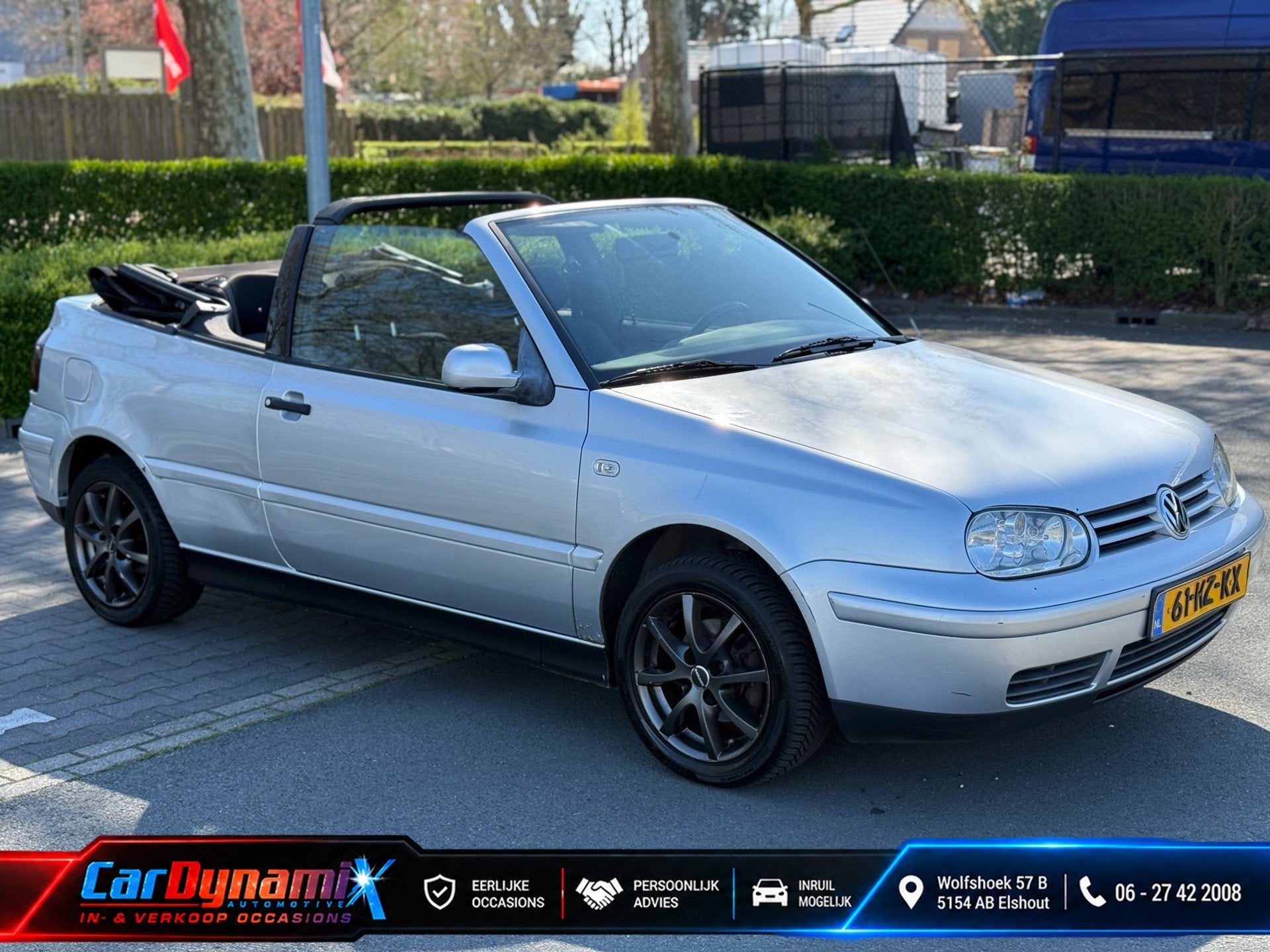 Volkswagen Golf Cabriolet 2.0 Trendline | Nieuwe APK | Rijd, Gebruikt, 4 cilinders, 4 stoelen, 116 pk