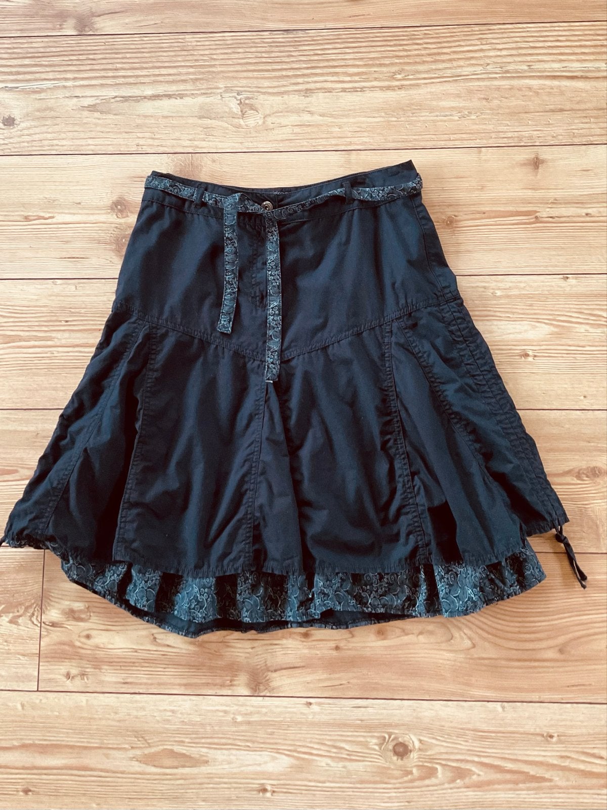 Dreamstar  vrolijke rok, Maat 40, Maat 38/40 (M), Zwart, Ophalen of Verzenden, Gedragen