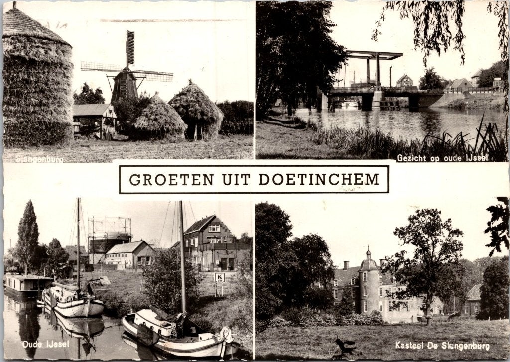 Doetinchem - 12 ansichtkaarten groeten uit, Verzenden, 1960 tot 1980, Gelopen, Gelderland