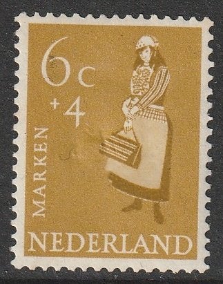 Nederland 1958 708 Zomer, Marken, Ongebruikt, Postzegels en Munten, Ophalen of Verzenden, Na 1940, Postfris