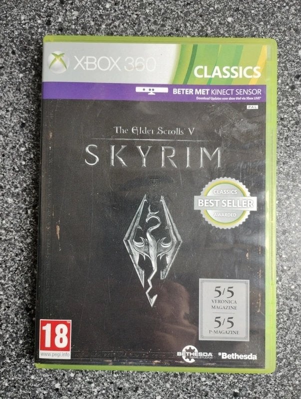 The Elder Scrolls V Skyrim, Vanaf 18 jaar, Verzenden, 1 speler, Zo goed als nieuw