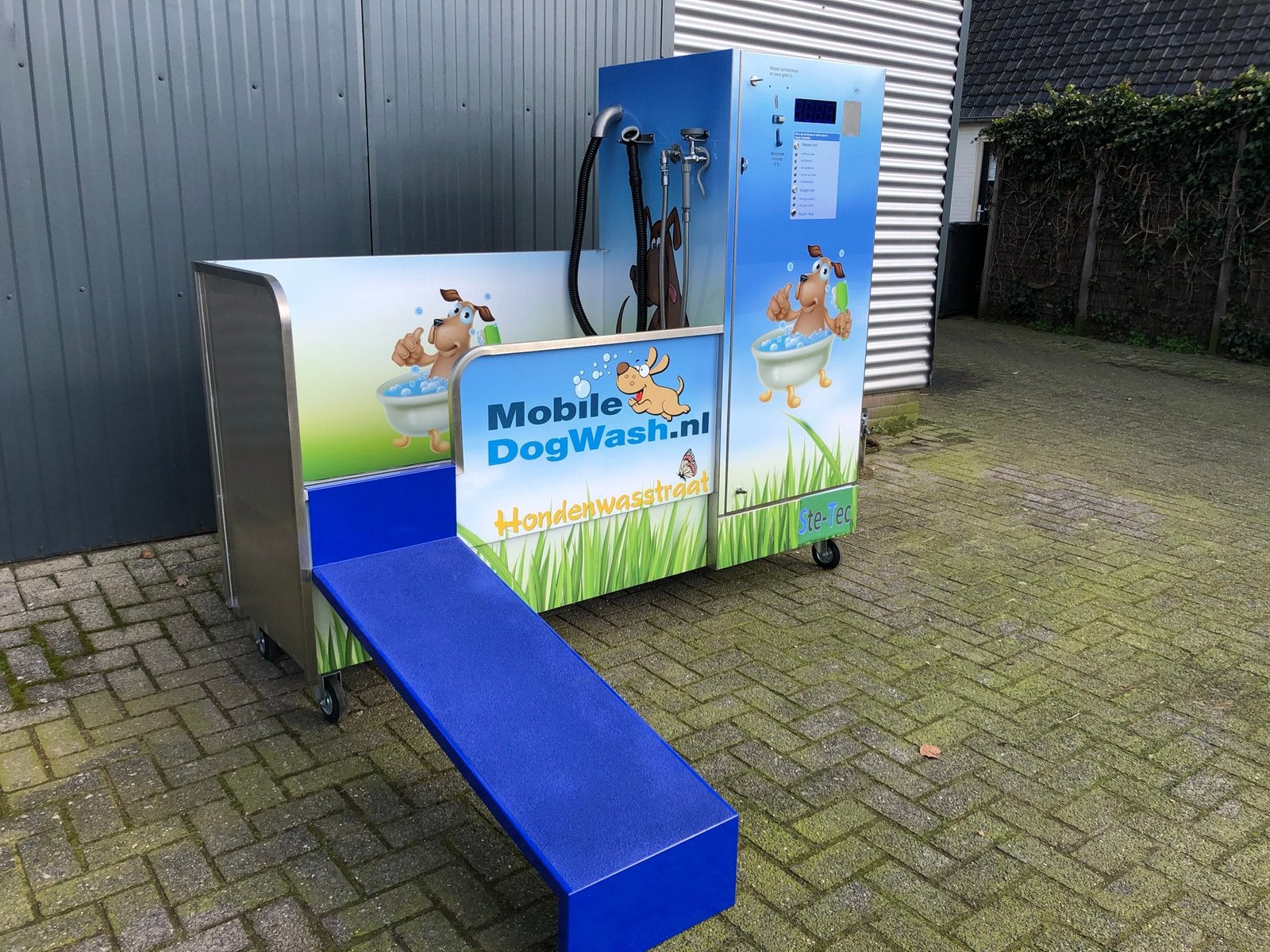 Dogwash, Ophalen, Gebruikt