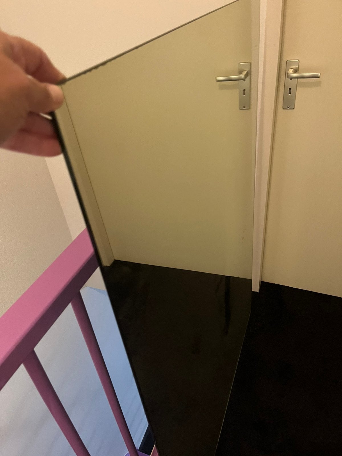 Grote spiegel afm 90 x 1.20 m, Huis en Inrichting, Ophalen, Zo goed als nieuw