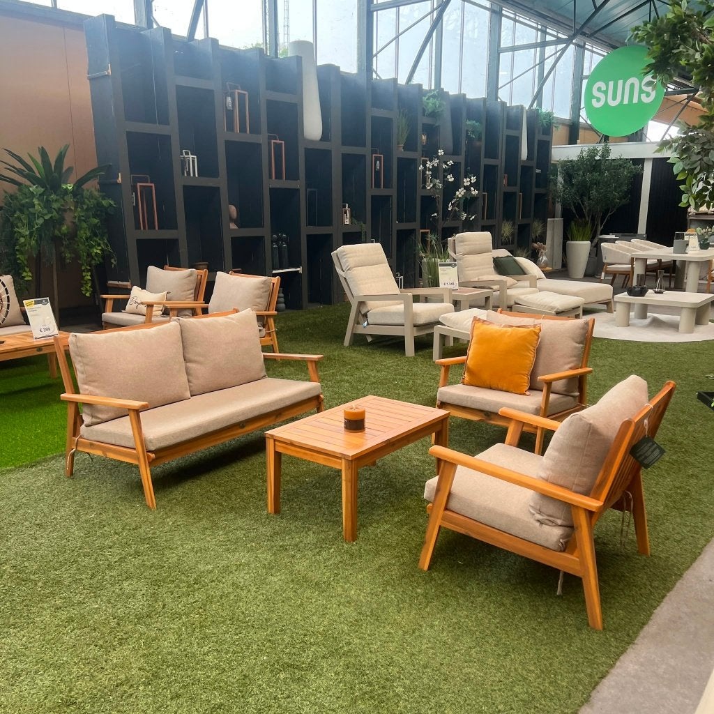 Timbre 2 Loungeset | Showroommodel, Ophalen, Gebruikt, Bank, Loungeset