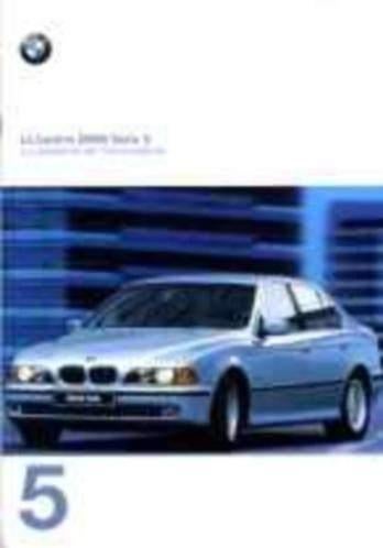 BMW 5-serie of Touring E34 of E39 brochure/auto folder 88-00, Ophalen of Verzenden, Zo goed als nieuw, BMW
