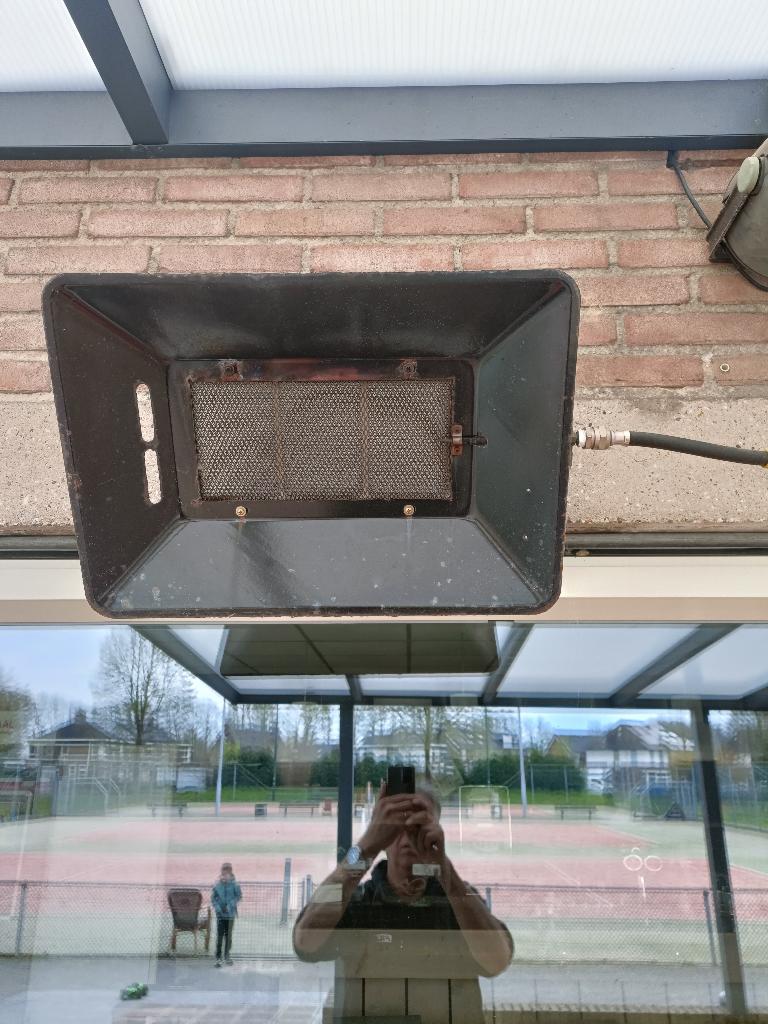 Gaskappen aardgas alke 5.5 kW, Tuin en Terras, Ophalen of Verzenden, Gebruikt, Gas, Wand