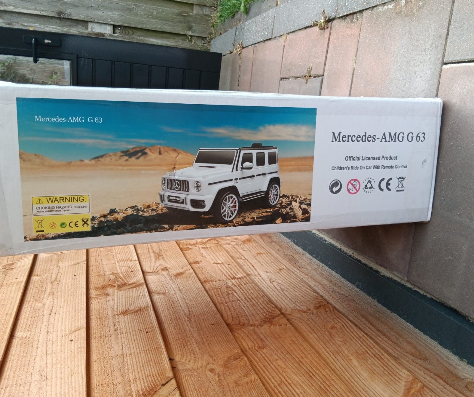 Mercedes-AMG G 63 Kinderauto met afstandsbediening, Ophalen, Nieuw, Afstandsbediening