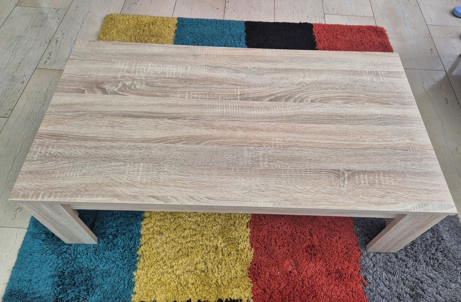 Mooie nette salontafel 120x65, Huis en Inrichting, Tafels | Salontafels, Ophalen, Overige materialen, 100 tot 150 cm, 50 tot 100 cm