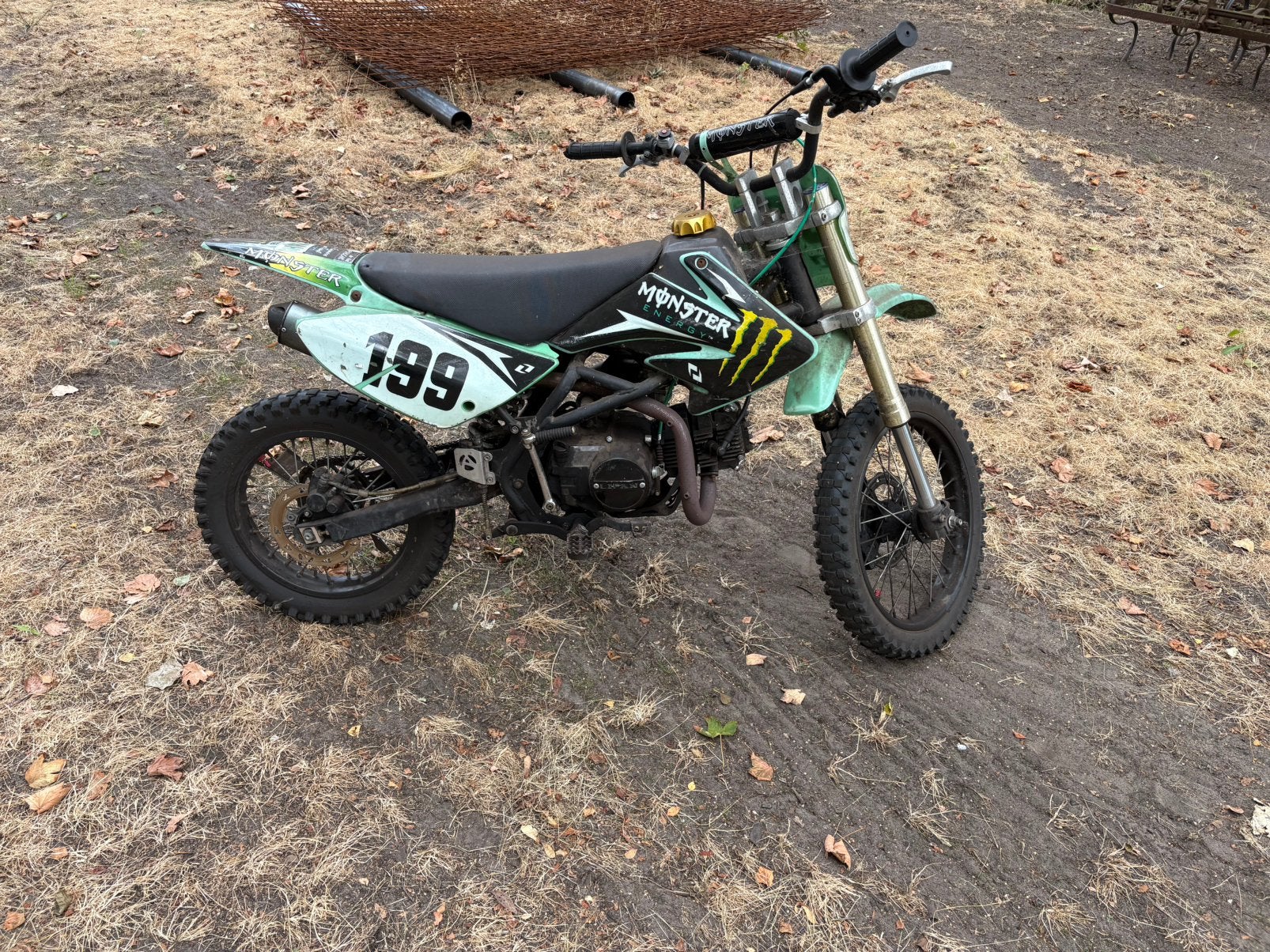 Pitbike 125cc, Ophalen of Verzenden, Gebruikt, Pitbike