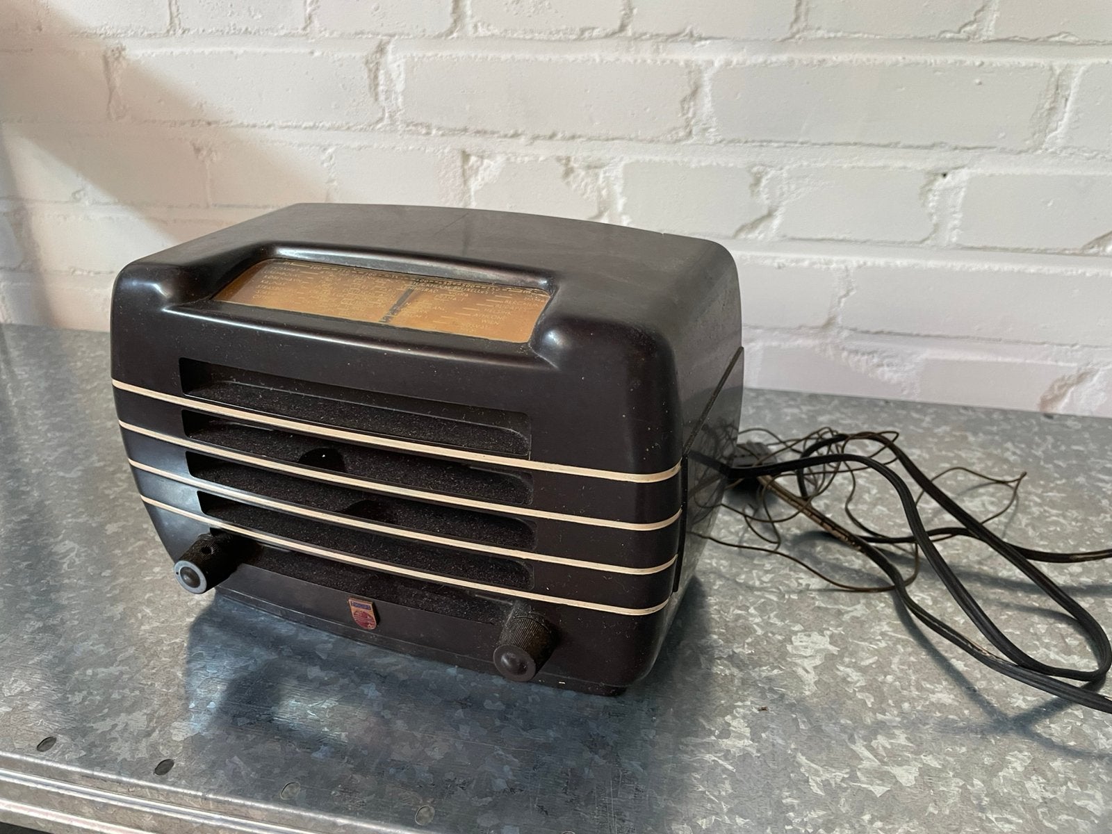 Originele Philips BX156U buizenradio uit 1955/1956., Antiek en Kunst, Ophalen