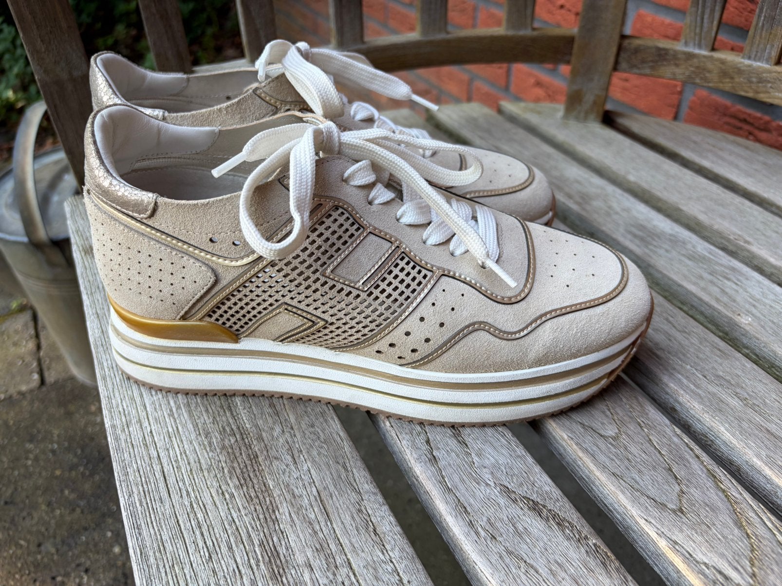 ZGAN Hogan sneakers maat 38, Ophalen of Verzenden, Zo goed als nieuw, Sneakers of Gympen