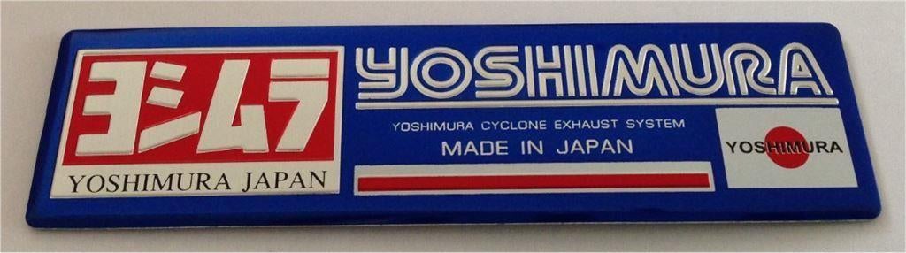 Yoshimura Cyclone Exhaust System aluminium Uitlaatplaatje #2, Ophalen of Verzenden