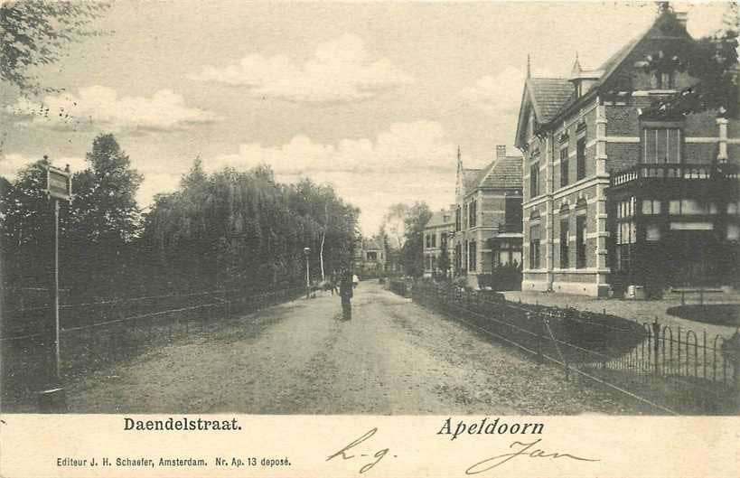 380-636-005 Apeldoorn Daendelstraat, Verzenden, Voor 1920, Gelderland