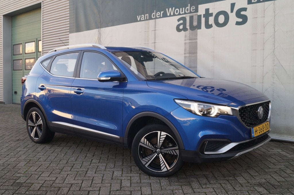 MG ZS EV Luxury 45 kWh -SOH89%-PANO-LEER-NAVI-, Auto's, Automaat, 0 cilinders, Gebruikt, 1507 kg