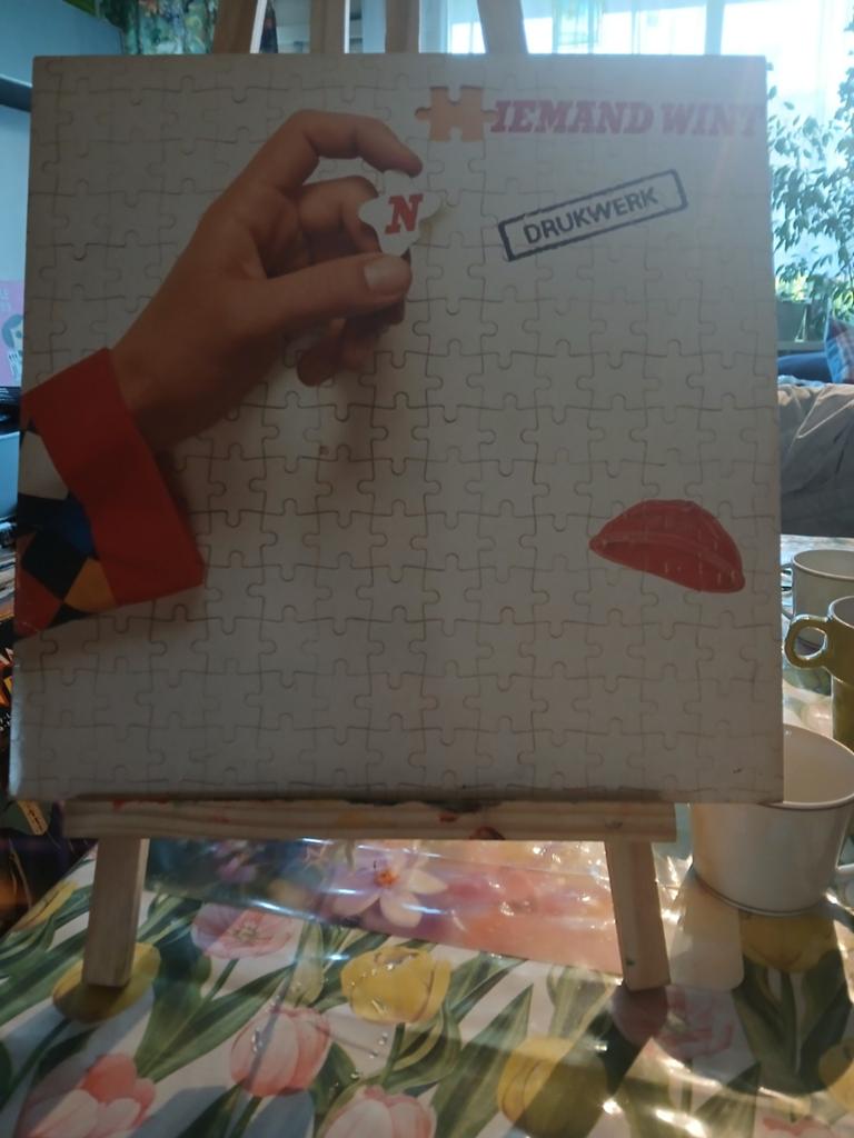 Niemand wint Drukwerk lp, Ophalen of Verzenden, Gebruikt, Overige formaten, Levenslied of Smartlap