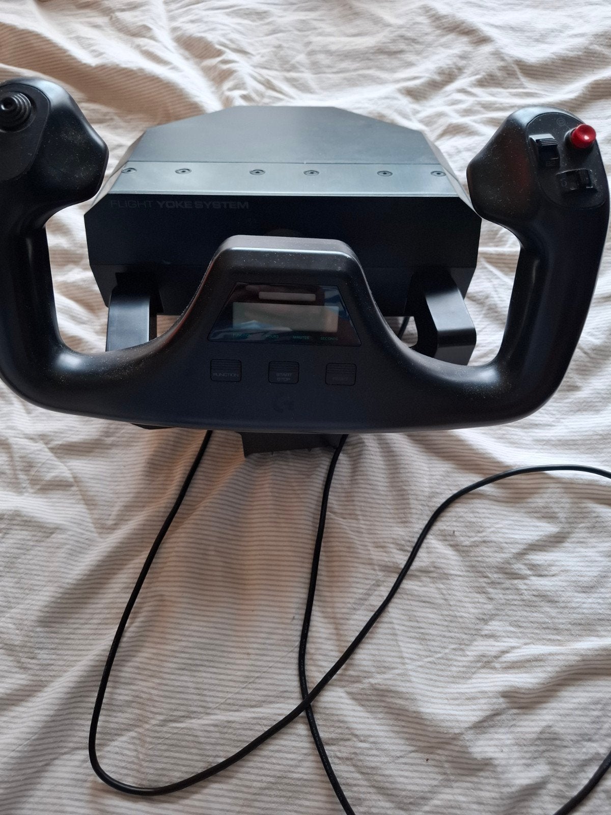 Flight Yoke System voor PC - Ideaal voor Flight Sim, Ophalen, Gebruikt, 1 speler, Eén computer