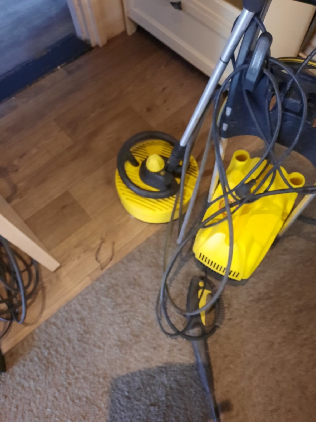 Karcher 330 hogedrukreiniger met terrasreiniger, Ophalen, Gebruikt, Elektrisch, Karcher