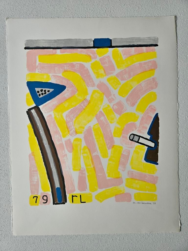 Zeefdruk van Reinier Lucassen (1979), Antiek en Kunst, Ophalen of Verzenden
